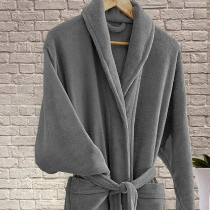 Roupão Unissex Corttex Home Desing M - Chumbo