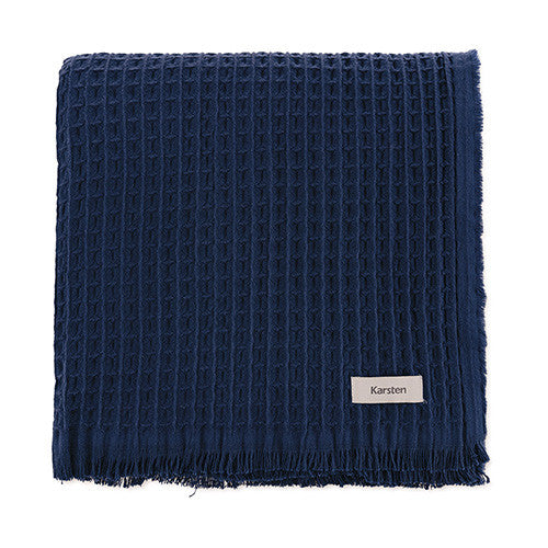 Manta Karsten Decorativa Denver 1,50m x 2,00m - Marinho