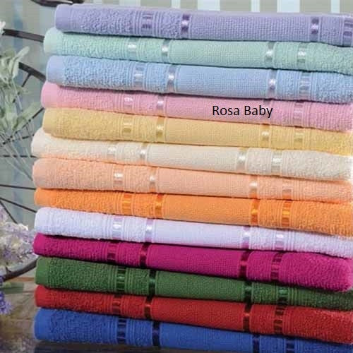 Toalha Lavabo Dianneli 30x50 - Rosa Claro