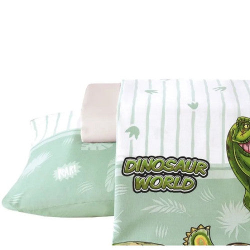 Jogo de Cama Infantil Döhler 130 Fios - Dino