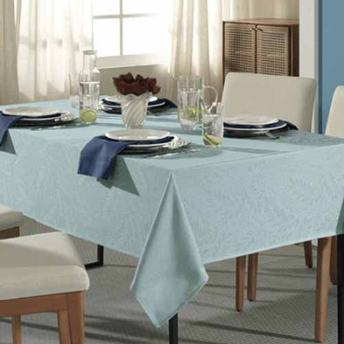 Toalha Mesa Karsten - Evan Azul 1,40x2,50