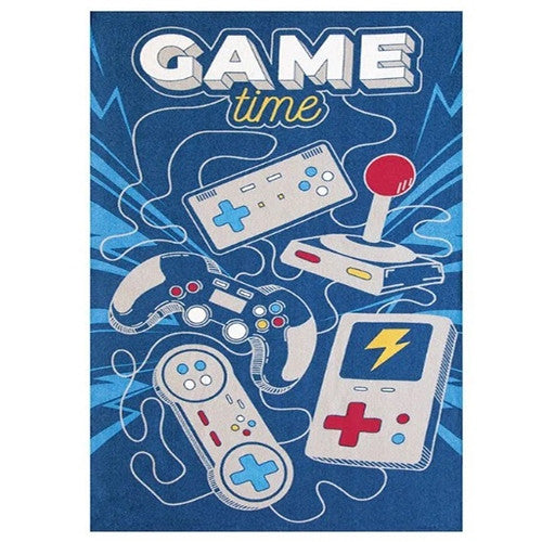 Toalha Banho Döhler Infantil Felpuda - Game Time