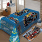 Manta Solteiro Microfibra Jolitex - Hot Wheels