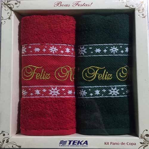 Kit Pano de Copa Natal Teka