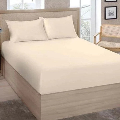 Lençol Queen Estamparia 130 Fios - Kaki