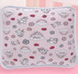 Kit Cama Berço Padrão Malha Baby Monte Santo 2 Peças - Unicórnio