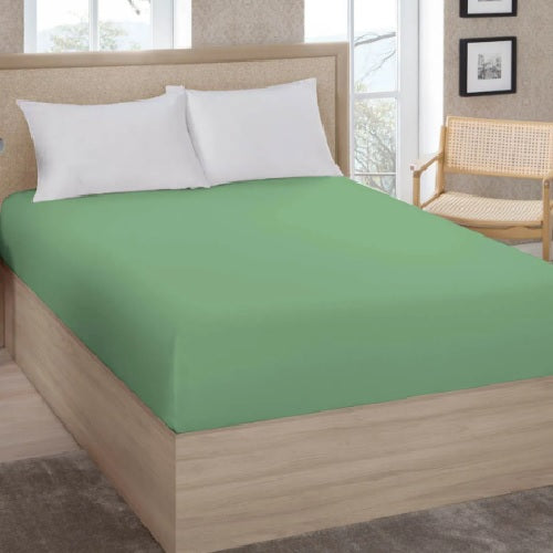 Lençol Casal Estamparia 130 Fios - Musgo