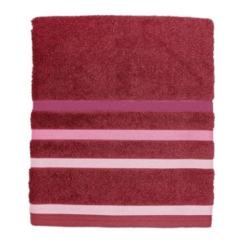 Toalha Rosto Teka - Lumiere Vermelho