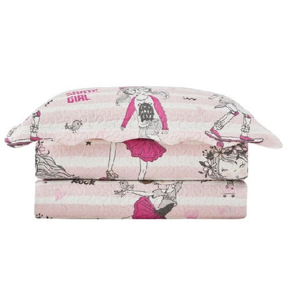 Colcha Infantil Camesa Evolution - Meninas Radical