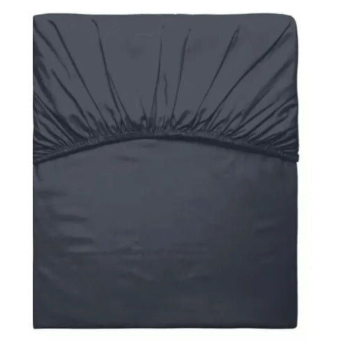Lençol King Kacyumara Satinée 300 Fios - Preto