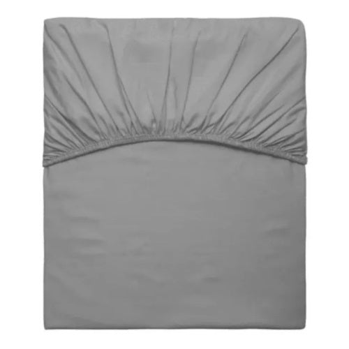 Lençol King Kacyumara Satinée 300 Fios - Silver
