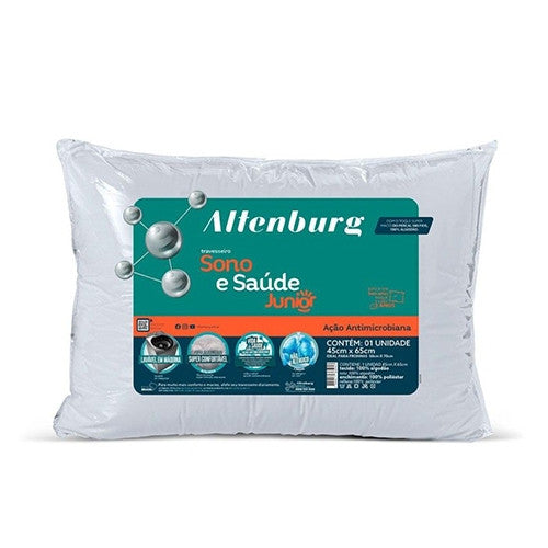 Travesseiro Altenburg Sono e Saúde Júnior 45cm x 65cm