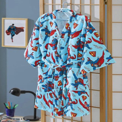 Roupão Infantil Döhler Super Man - P 3 a 5 anos