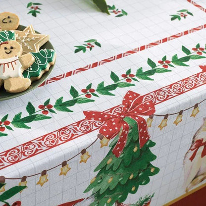 Toalha Mesa Karsten 100% algodão - Pet Natalino 1,40x2,10