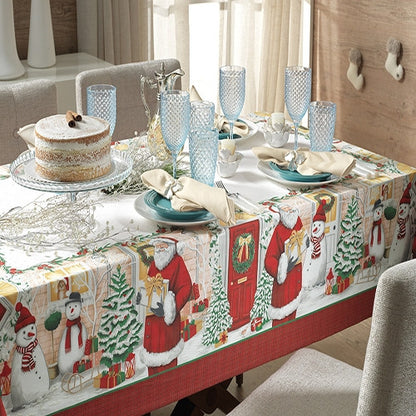 Toalha Mesa Karsten 100% algodão - Vila Especial 1,40x2,10