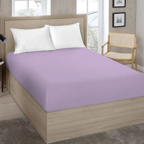 Lençol Solteiro Estamparia 130 Fios - Violeta